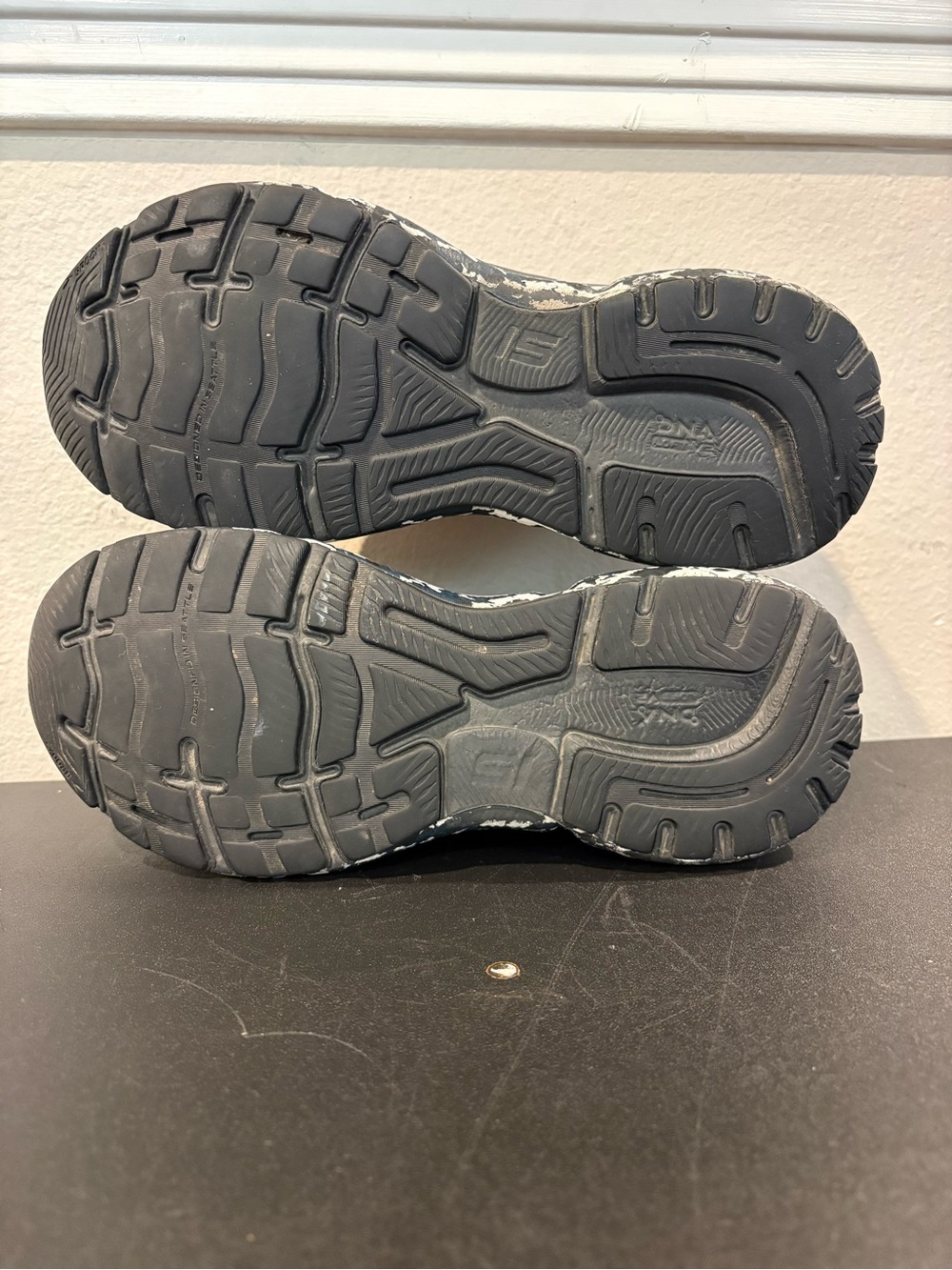 Brooks Women’s Ghost 15 Gray Black Marbled Running Shoes Size 10.5 Fast Shipping - Picture 7 of 9